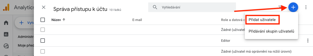 Návod GA4